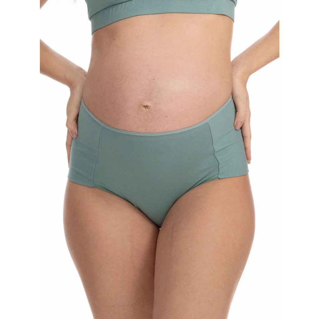 Calcinha Cavada Pós-parto Tanga Conforto E Segurança Gravidez 100% Algodão Tecido Duplo Plié