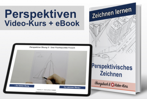 Perspektiven Zeichnen Video-Kurs und eBook