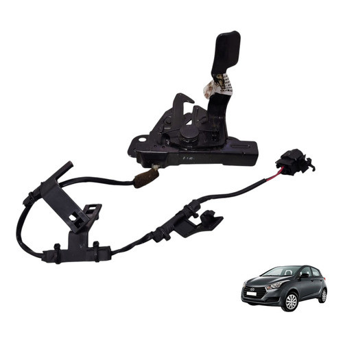 Fechadura Trava Capo Hyundai Hb20 2016 2017 2018