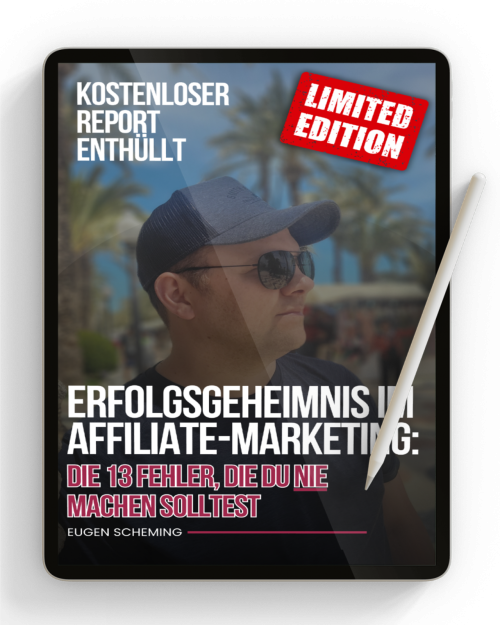 0€-Report: Vermeide 13 Fehler als Affiliate-Einsteiger