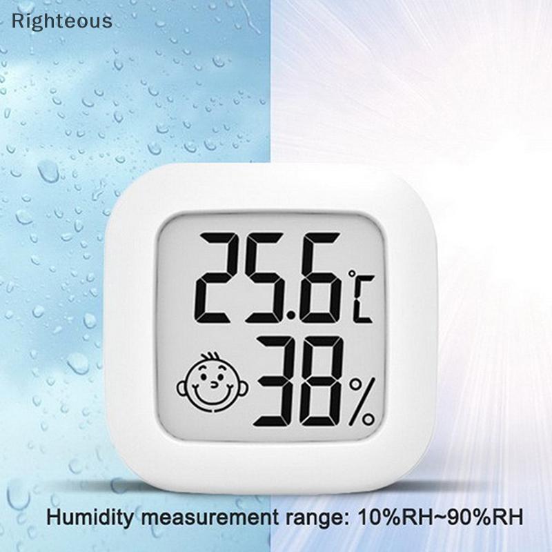 Rightrous Mini Termômetro Interno LCD Digital Temperatura Sala Higrômetro Medidor Novo
