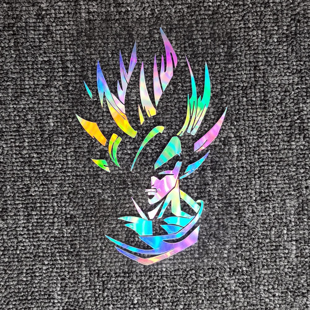Adesivos De Carro Dragon Ball Z Son Goku Kakarotto Super Saiyan Anime Decalques Reflexivos Para Tampa Do Tanque De Combu