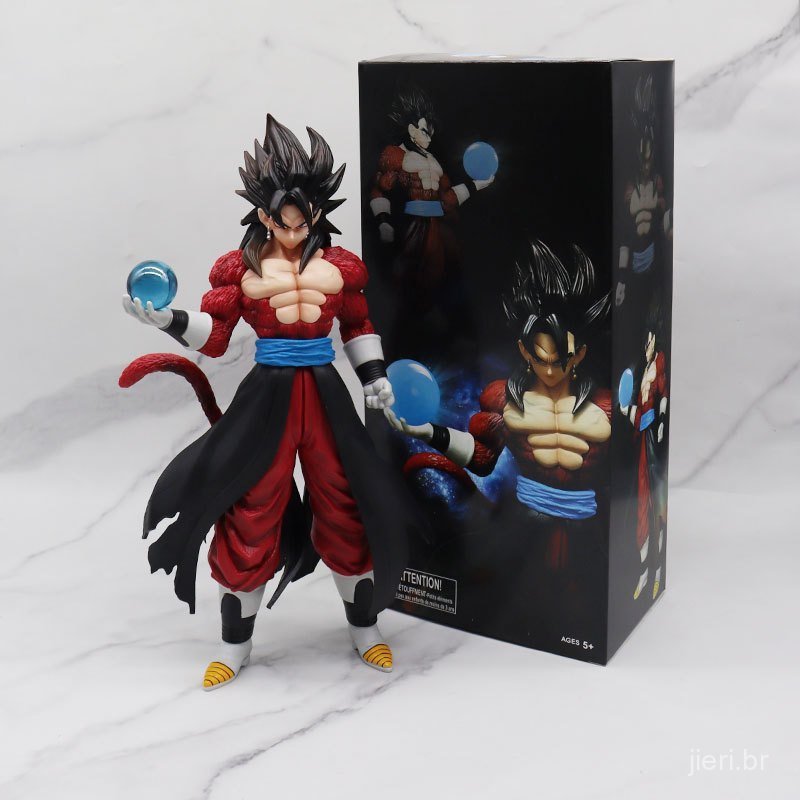 29,5cm Anime Dragon Ball GT Son Goku Kakarotto Super Saiyan Four Ape Man Figuras De Ação Em PVC Coleção Modelo Bonecas B