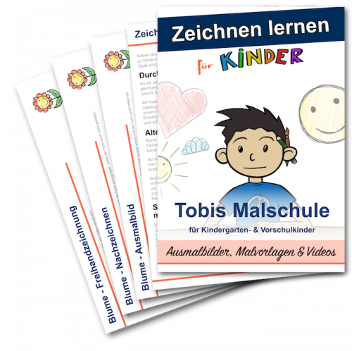 Zeichenschule für Kindergarten- und Vorschulkinder