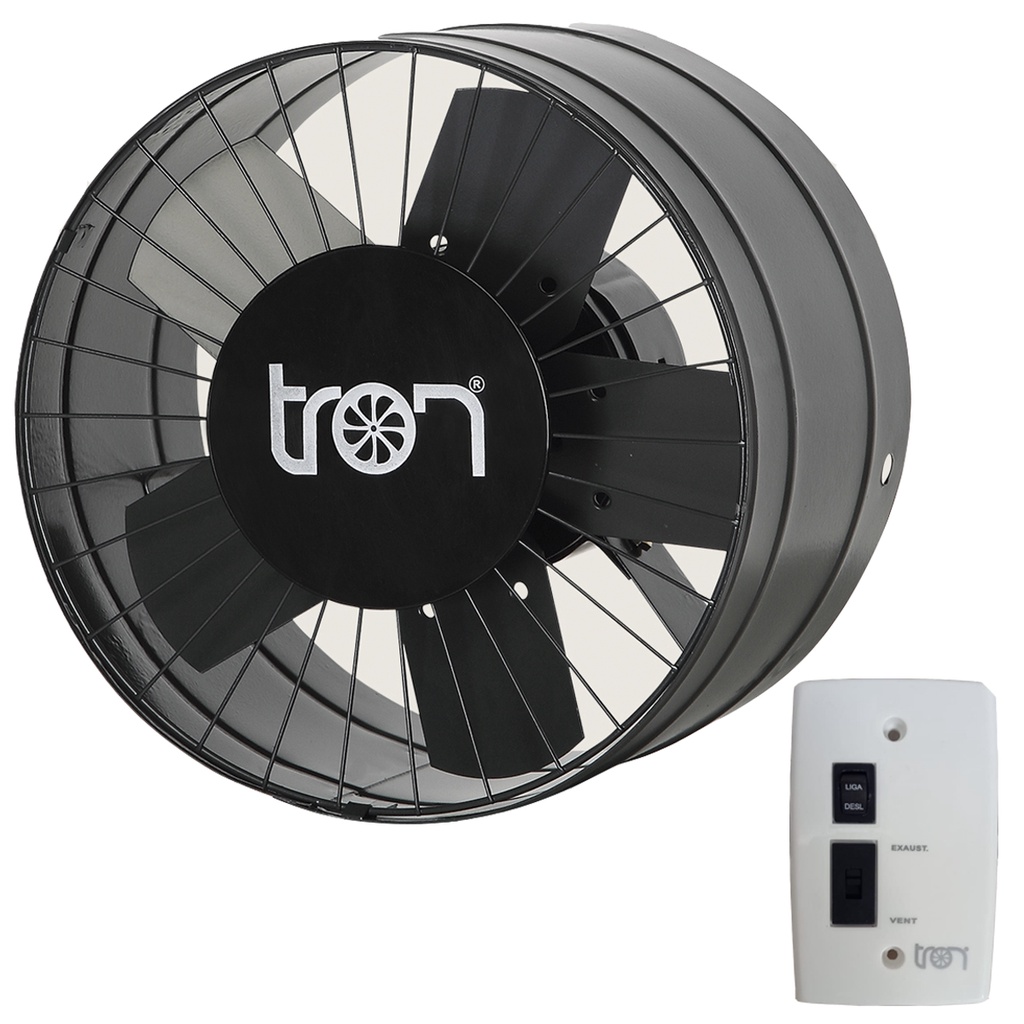 Exaustor e Ventilador 30 Cm Axial Industrial Comercial E Residencial 1° Linha Tron