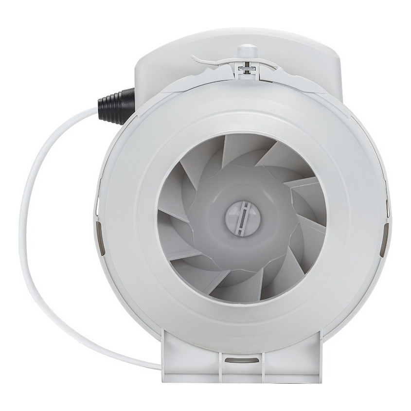 Exaustor Axial em Linha 100mm Branco Turbo 45W Ventisol EXL100 (220V)
