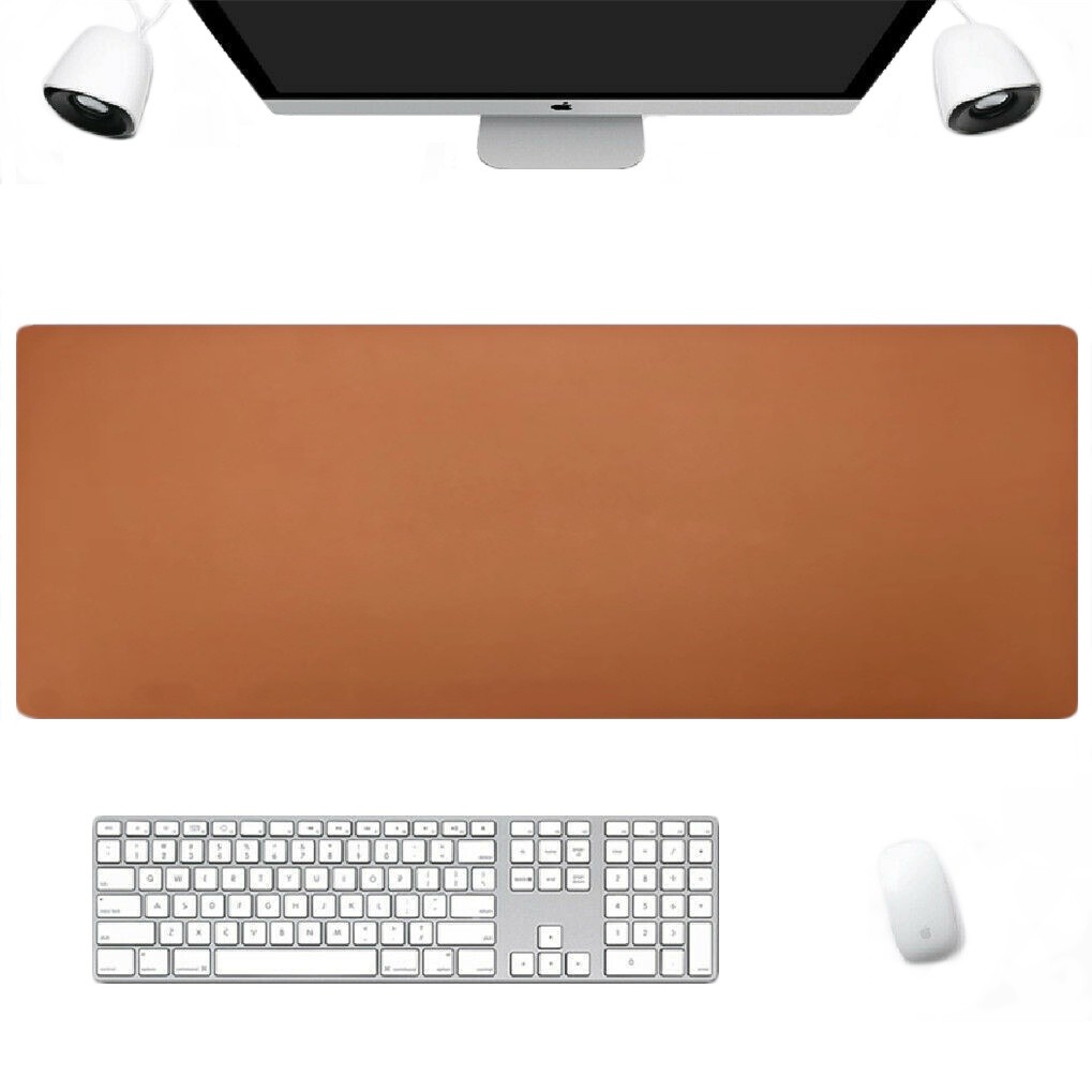 Desckpad couro office escritórioMESA Grande 70X40+porta copo