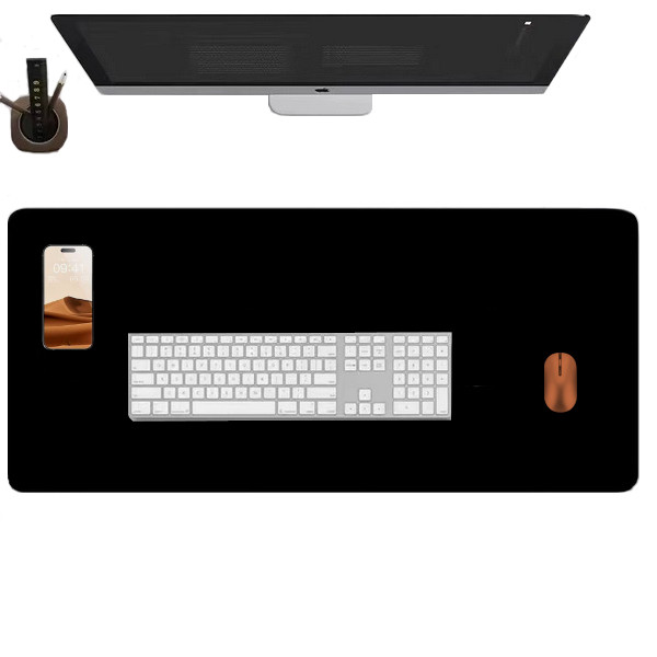 Desckpad couro escritório MESA Grande 70X40 + porta copo