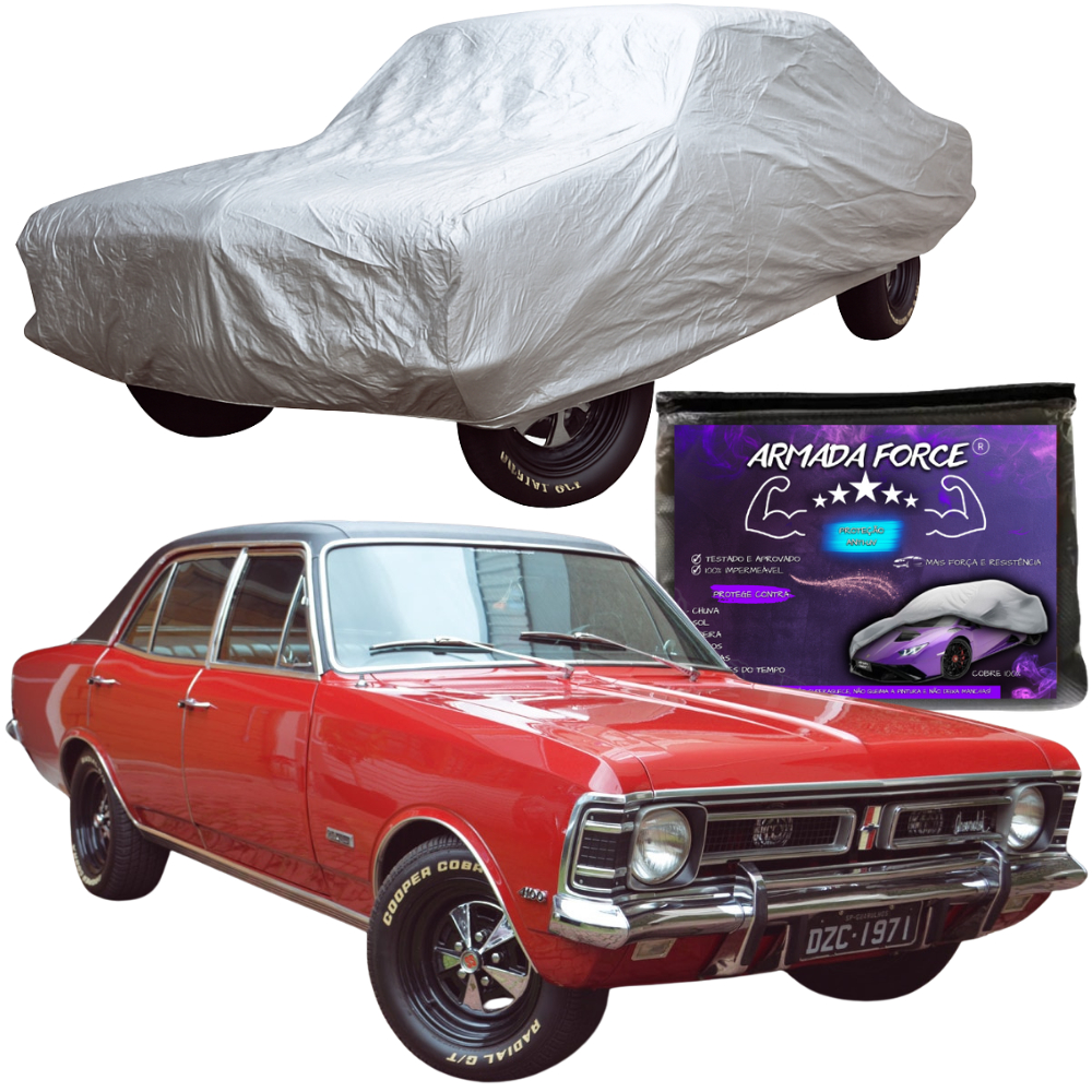 Capa Carro Chevrolet Opala Forrada Impermeável Proteção UV