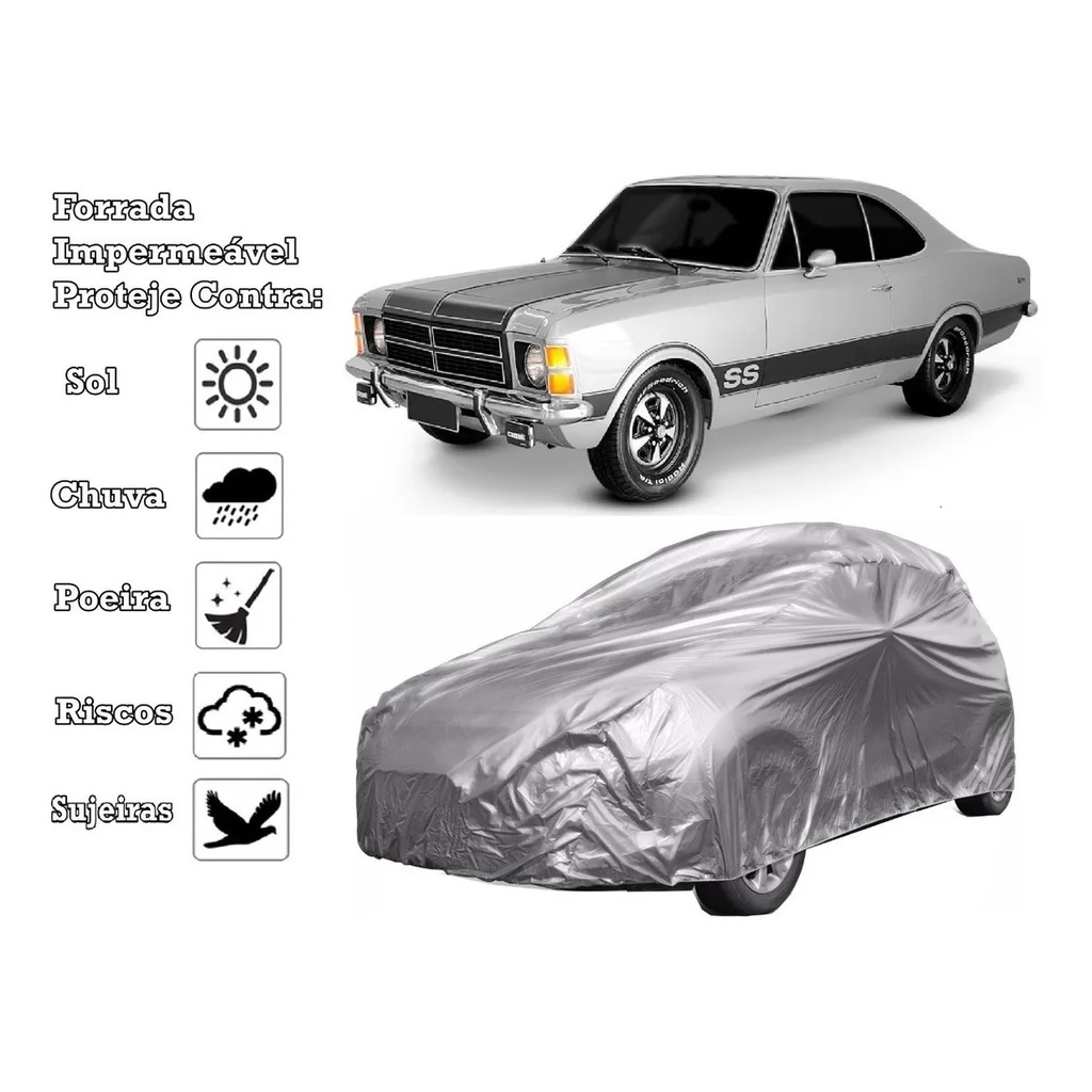 Capa Cobrir Carro Opala Forrada Impermeável