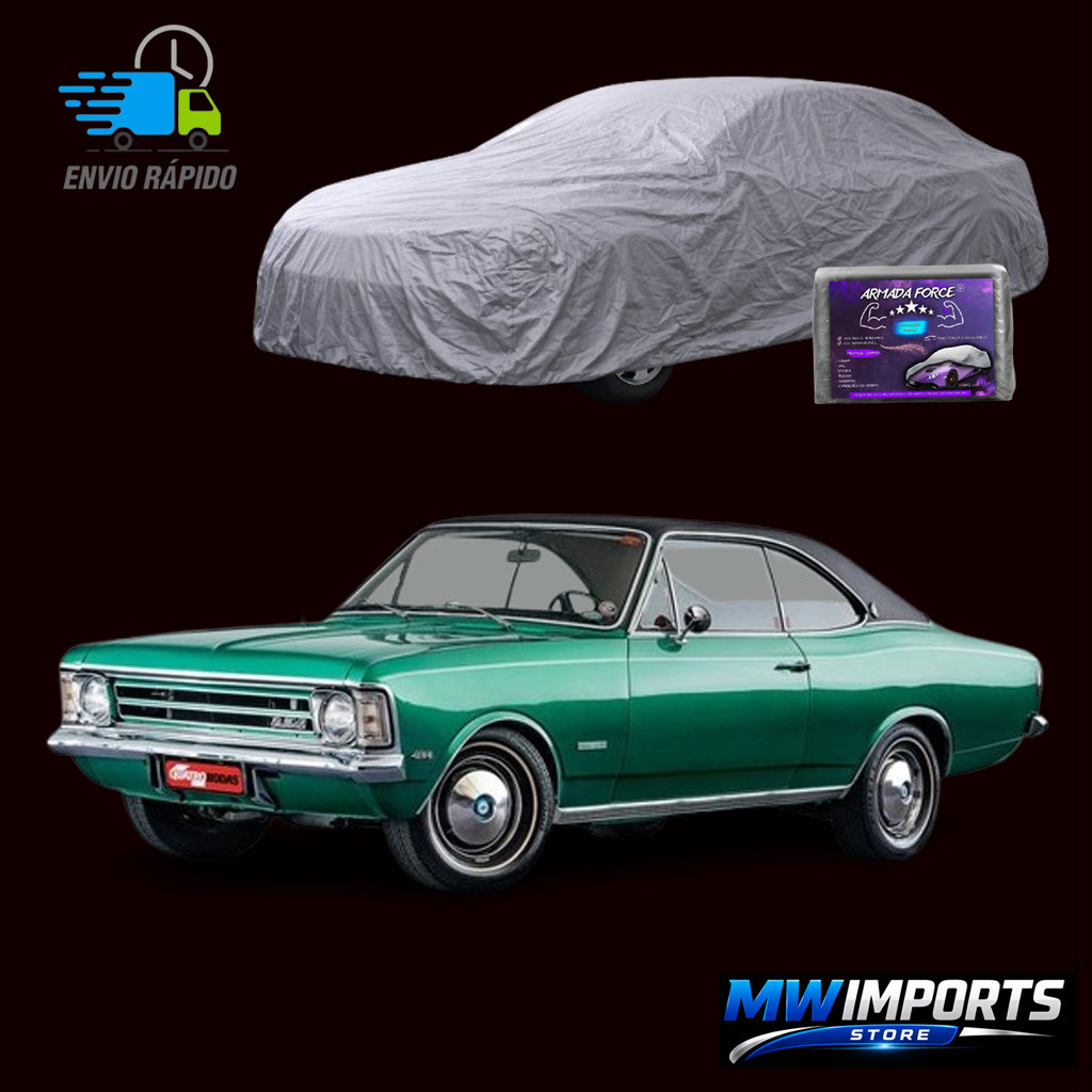 Capa de cobrir Carro Chevrolet Opala Gran Luxo 100% Impermeável Anti-UV Proteção Sol Chuva Poeira Com Forro Sem Forro