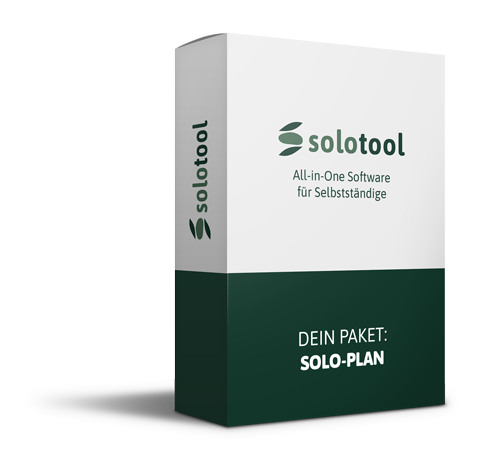 Solotool | Software mit Fokus-Modus für Selbstständige