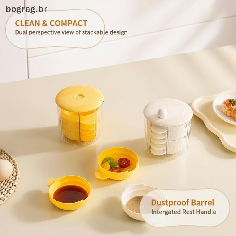 bograg Mini Conjunto De Prato De Molho Staable Com Suporte De Costeletas Portátil À Prova De Poeira Para Piquenique Ao A