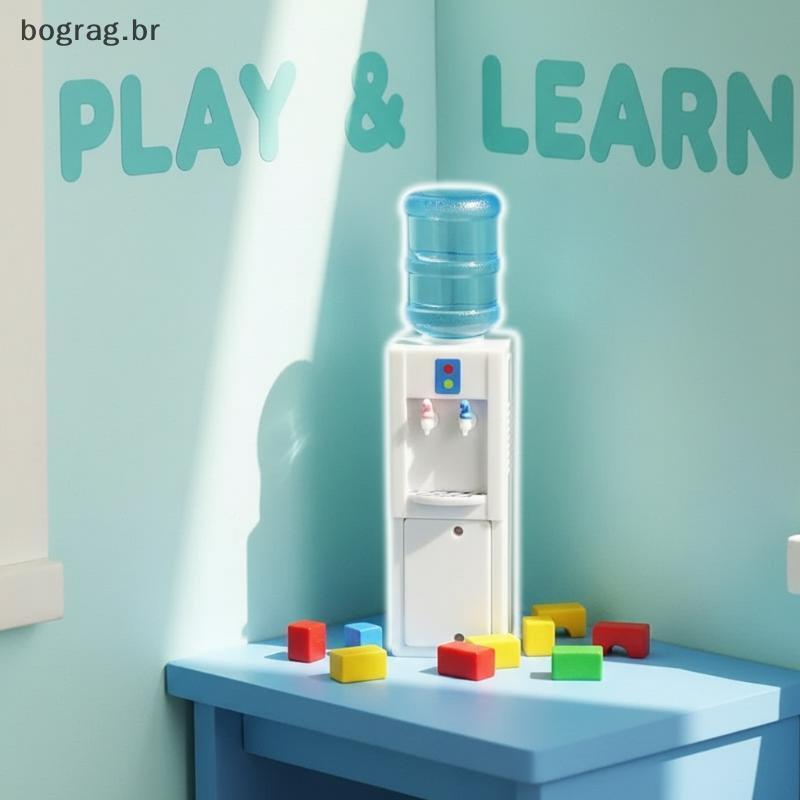 bograg Miniatura Comida Jogar Mini Dispensador De Água Modelo Ornamento Decorativo Realista Para Casa De Bonecas DIY Art