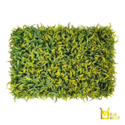 8 Placas Jardim Vertical Artificial 60x40cm – Samambaia Decorativo