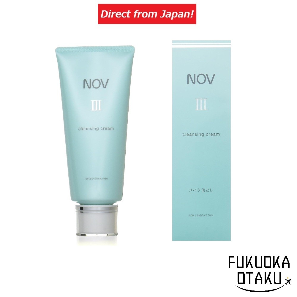 NOV Ⅲ Creme Demaquilante 120g Baixa Irritação Limpeza Facial Cuidados com a Pele【Direto do Japão】
