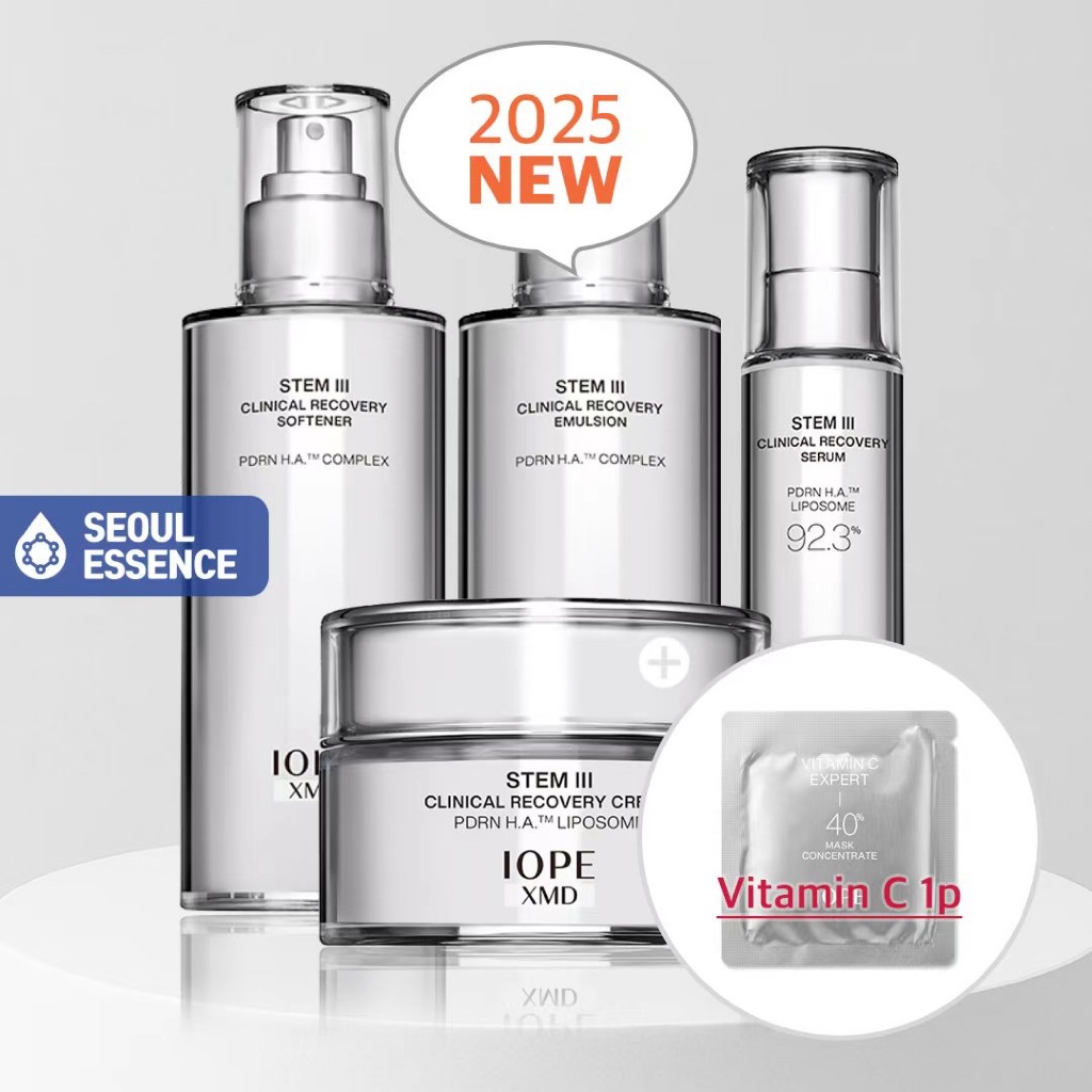 IOPE Stem Iii (3) Amaciante De Recuperação Clínica/Emulsão/Soro/Creme-Solução Antienvelhecimento , PDRN Hatm , Boosting De Brilho , Firmeza Da Pele