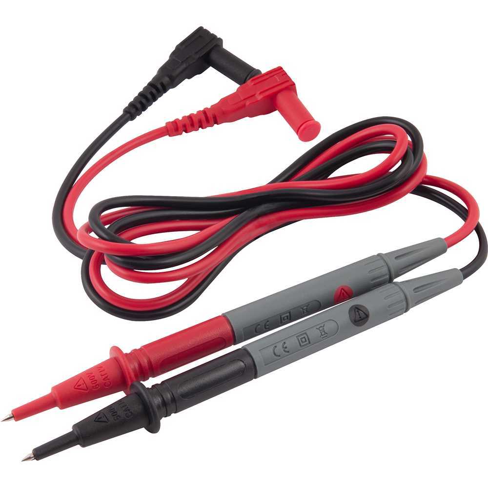 Pontas de prova para alicate amperímetro e multímetro, CAT III 1.000 V - CAT IV 600 V, VONDER