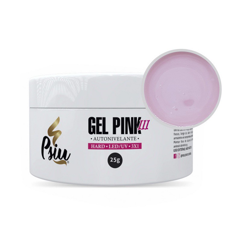Gel Hard Pink III 25g Psiu