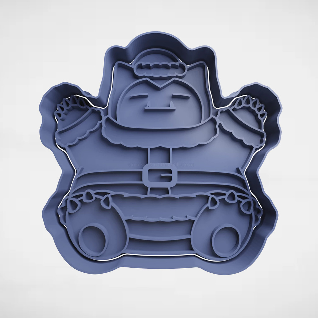 Cortador de Biscoito Forma De POKÉMON SNORLAX