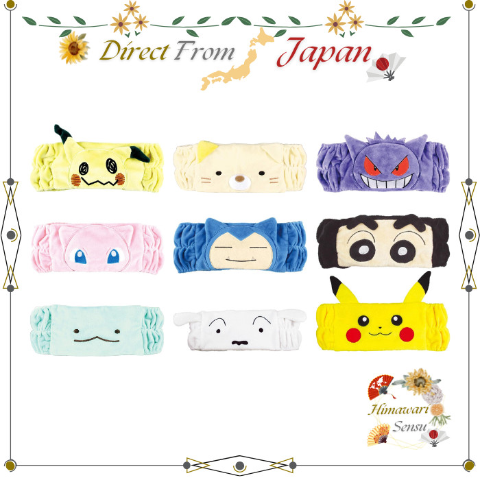 Faixa De Cabelo Da T's Factory Pokémon Mimikyu Gengar Mew Snorlax Pikachu Shin-chan À Prova De Direto Do Japão