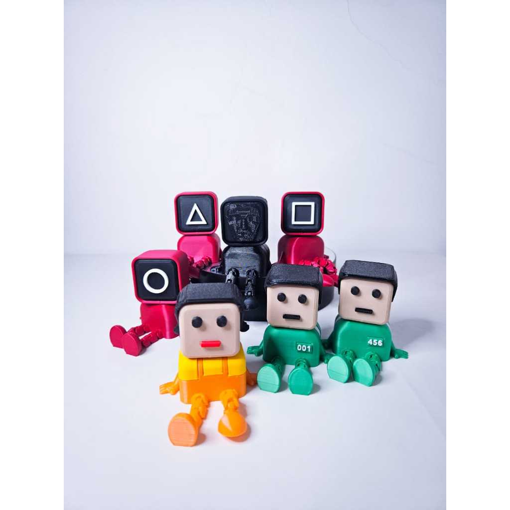 Kit Guardiões Mascarados e Jogadores Estilo Coreano
