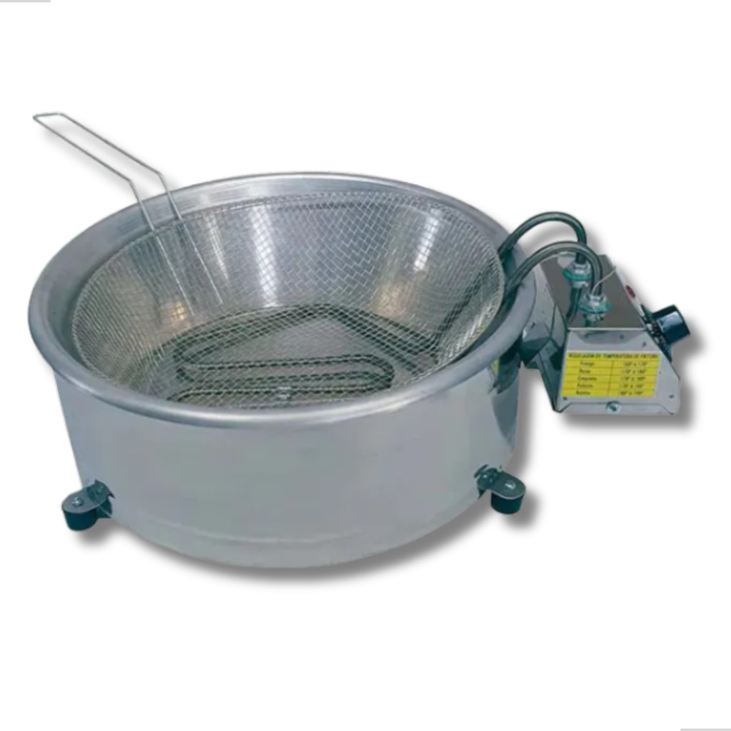 Fritadeira Redonda de Tacho 3 Litros 3000watts 220v