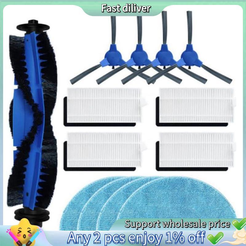 Escova Lateral Principal Filtros Hepa Mop Almofadas Peças De Reposição Acessórios Aspirador Para R550 R600 R650 R750 Rob