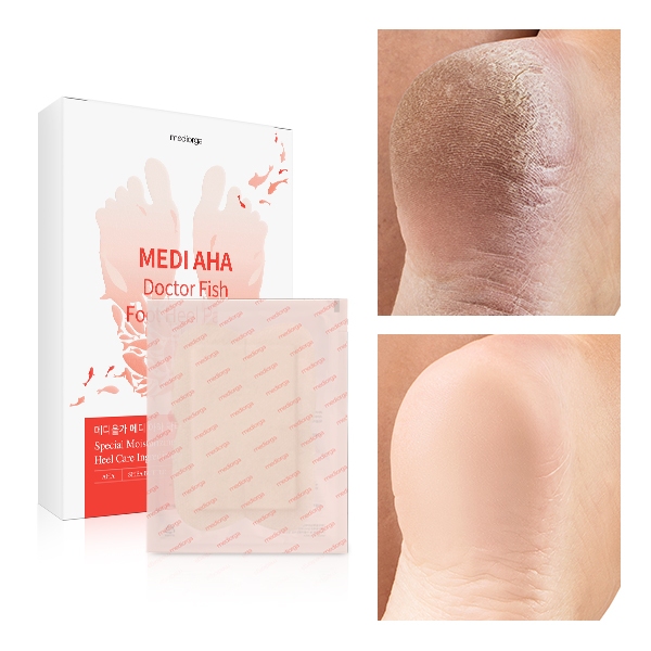 Mediorga Aha Dr . Cuidados Com Os Pés De Peixe Atenção Hidratação E Calcanhar De Bebê Suave Patch