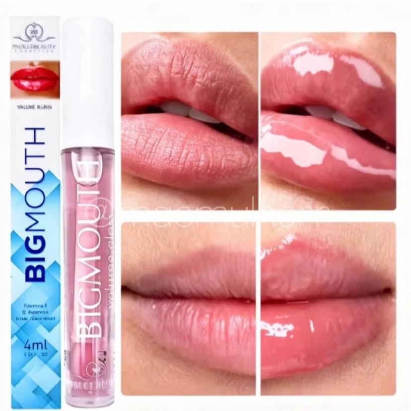Volume Labial Gloss Big Mouth Phallebeauty 4ml Gloss que aumenta boca Lip tint batom volume