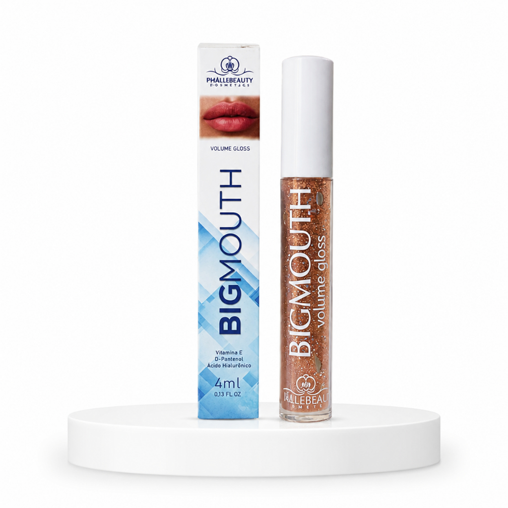 Gloss Volume Labial Big Mouth Original Phálle Beauty Efeito Bocão