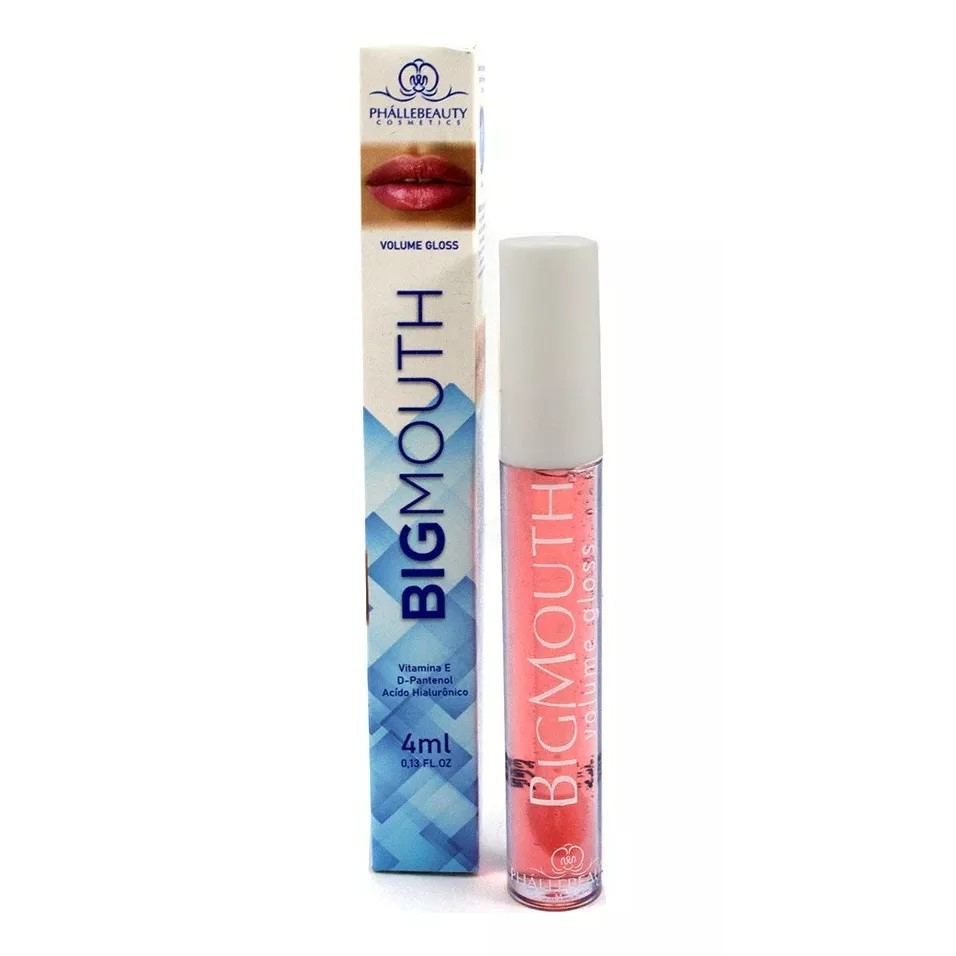 Gloss Labial Big Mouth Phállebeauty Acabamento Brilhante