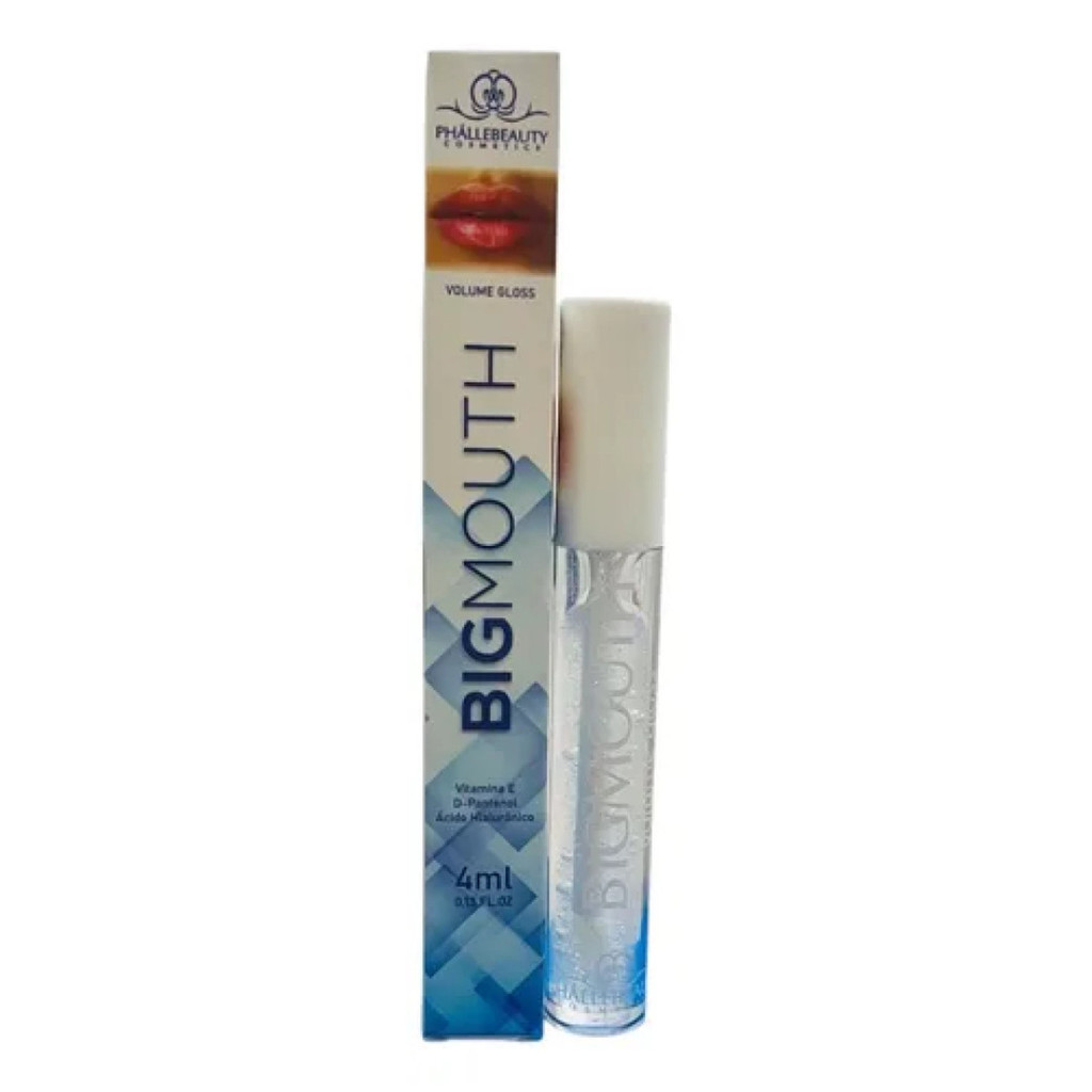 Gloss Labial Phállebeauty Big Mouth Rainbow Aumenta Volume Hidratante Brilho Intenso