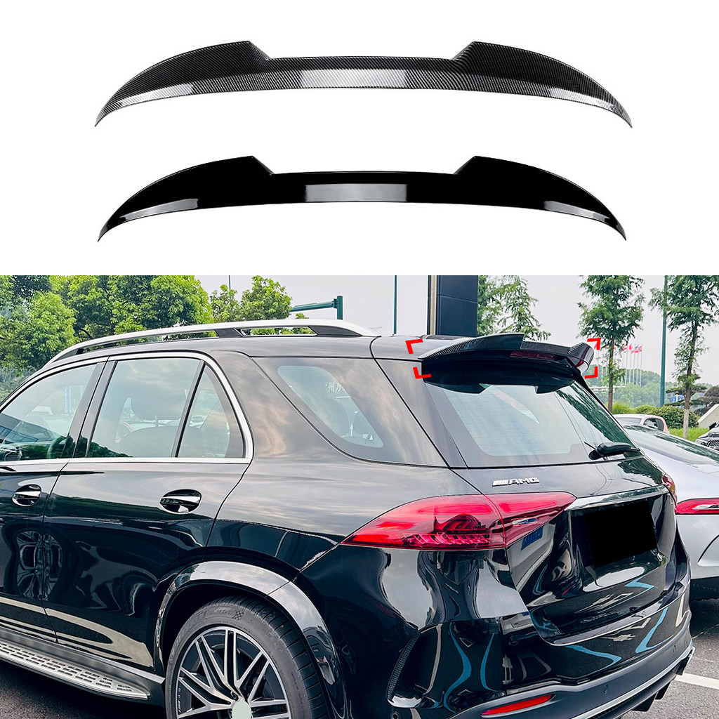 Adequado para Mercedes-Benz GLE classe W167 2019 + lâmina superior asa cauda Spoiler Cross-Border acessórios exteriores