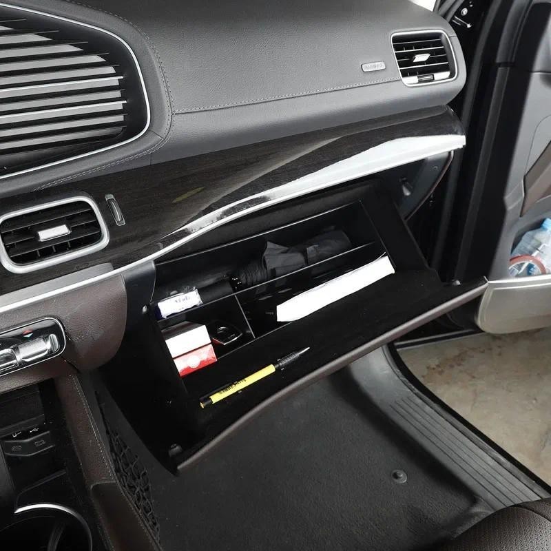 Caixa De Armazenamento De Luvas Para Mercedes GLE GLS Classe W167 X167 2020 350/AMG 450 500e Acessórios Interiores