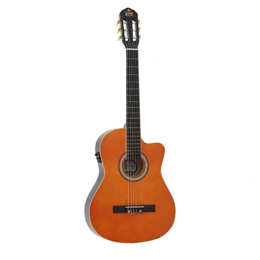 Violão Myth Eletroacústico Aço Natural Cor: Orange + Dark Brown