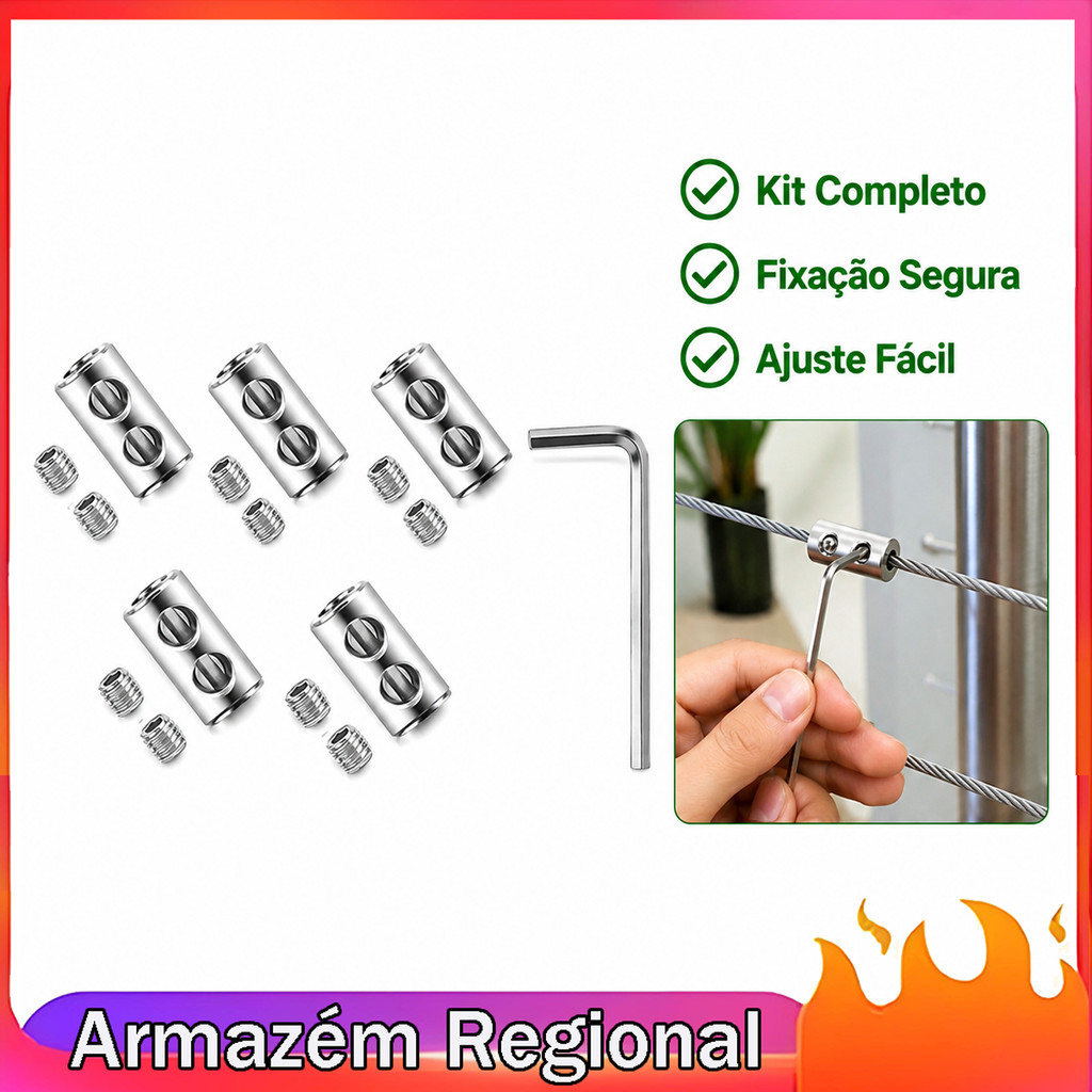 Fivela de bloqueio de corda de fio de controle duplo Vertical ajustável parafuso duplo armário de fio Display de ilumina