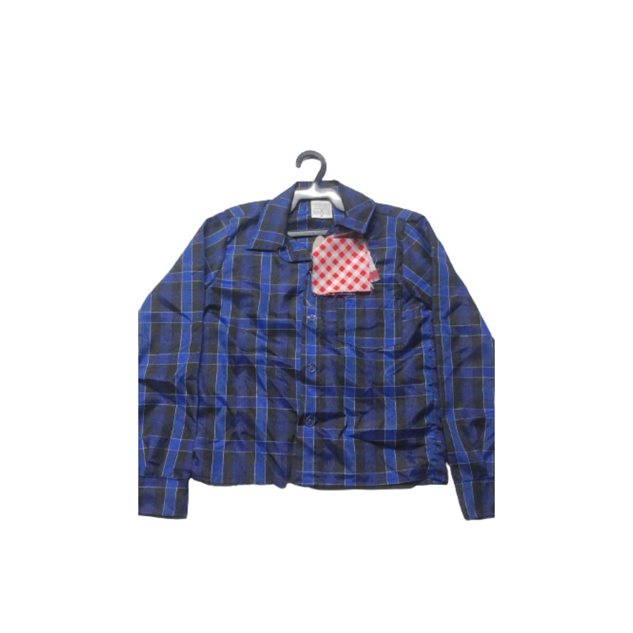 Camisa Adulto Xadrez Azul Escuro GG Festa Junina