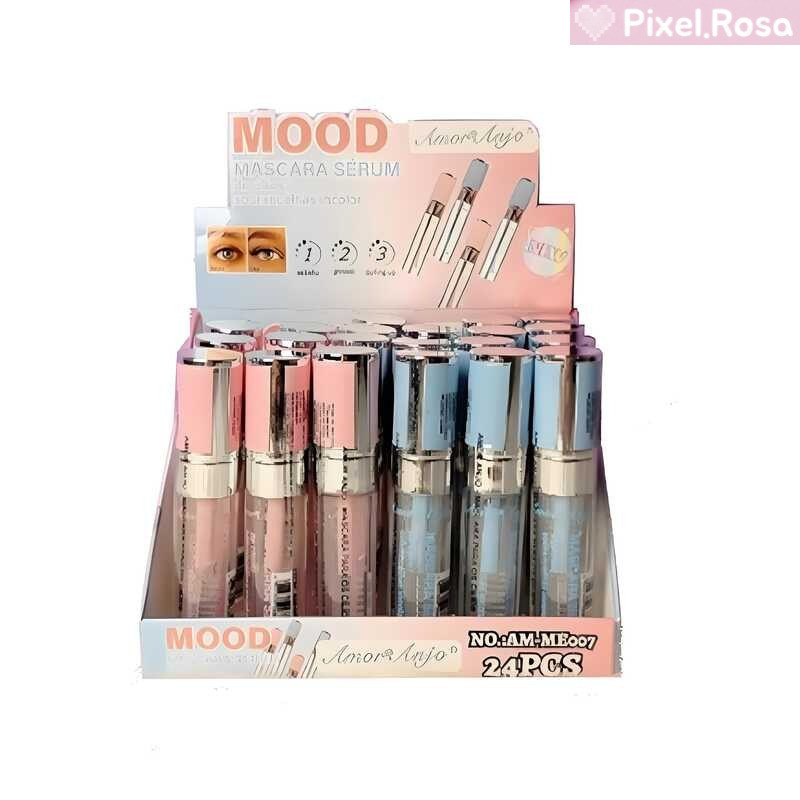 Serum Incolor para Cílios e Sobrancelhas MOOD Amor Anjo - Fortalecedor Natural & Modelador Profissional AM-ME007  [Orig