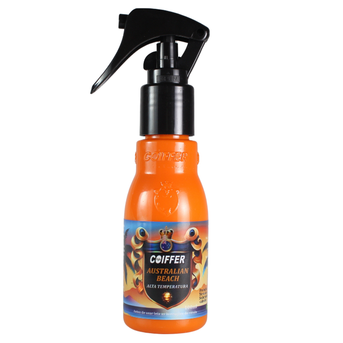 PROTETOR TÉRMICO AUSTRALIAN BEACH COIFFER 100ML (PROTEÇÃO TÉRMICA, BRILHO E CONTROLE DO FRIZZ)