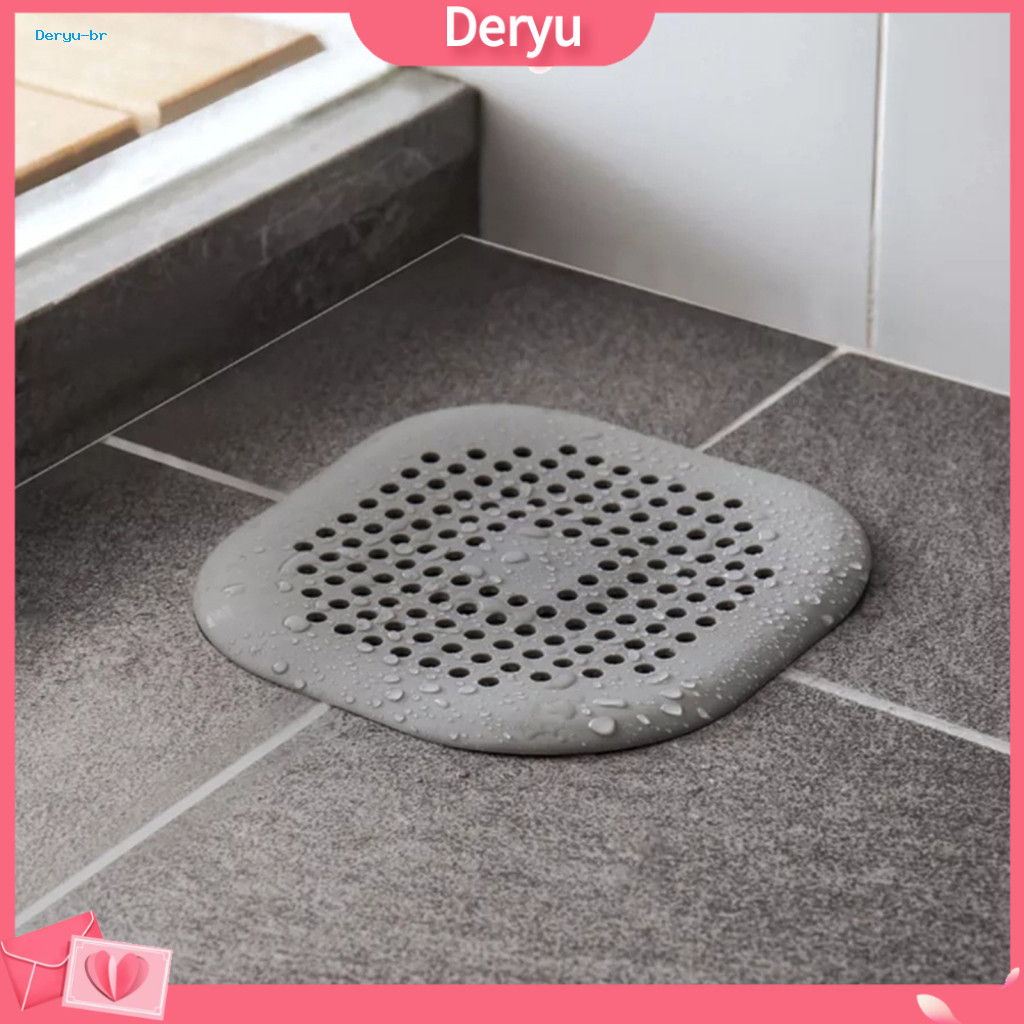 Anti Clogging Drain Catcher Shower Hair Silicone with Strong Suction Cup – Floor Cover Filter for Bathroom Kitchen for