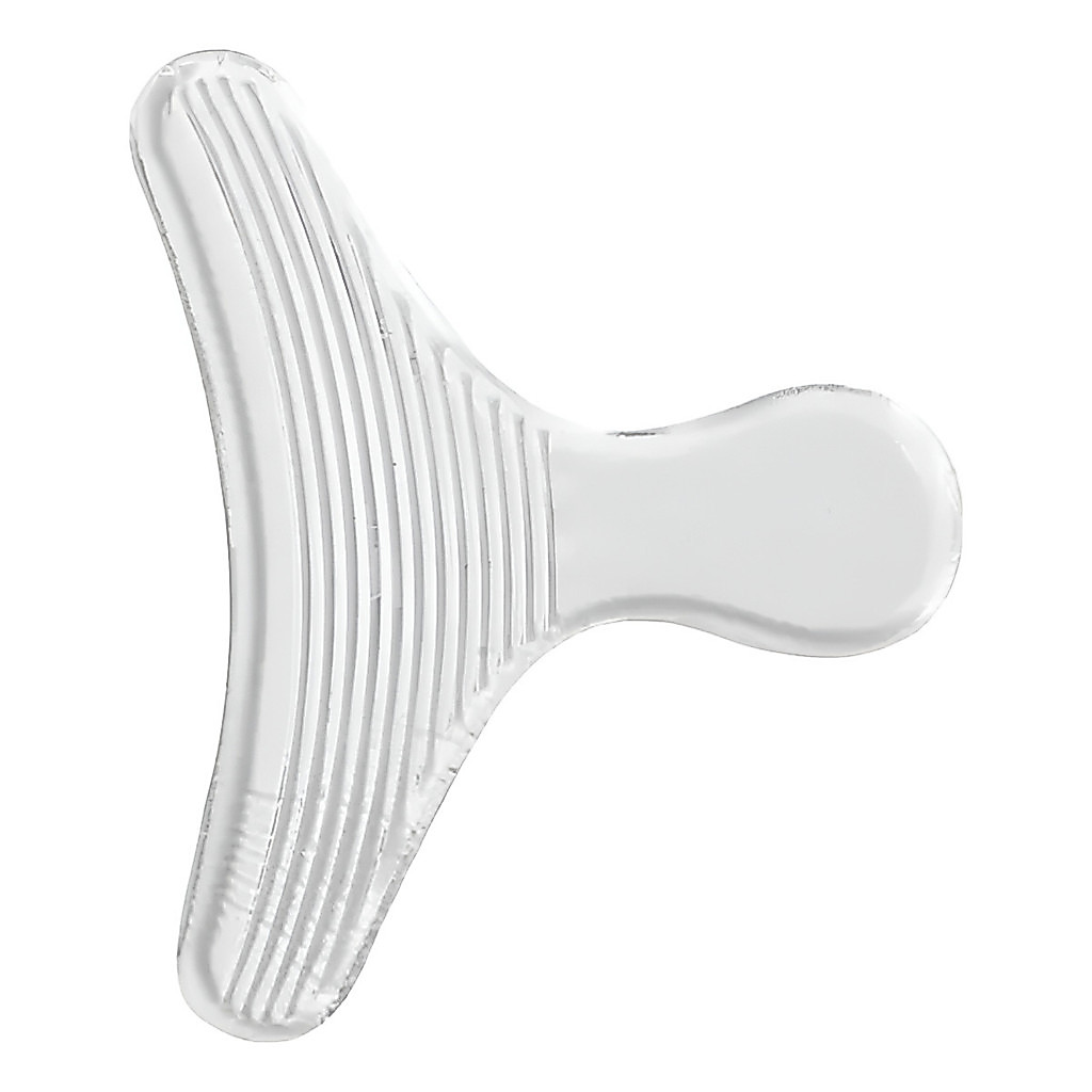 Par Protetor Calcanhar Transparente Silicone Ajuste Sapato