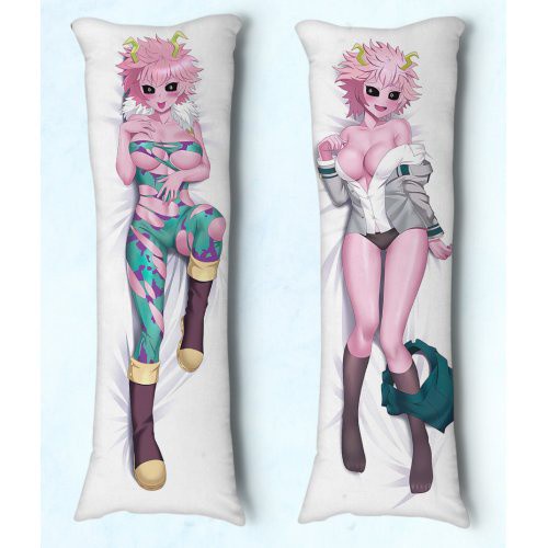 Travesseiro de Abraçar Body Pillow Dakimakura Tam 90X30 Anime Boku no Hero Mina Ashido