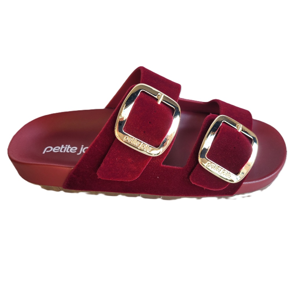 Chinelo Petite Jolie Lovin' Flat Cor Merlot PJ7279A