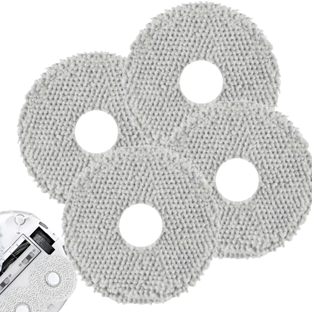 4 Panos Mop Esfregão Para Robô Aspirador Xiaomi S10+ S20+ S40 PRO X10+ X20+