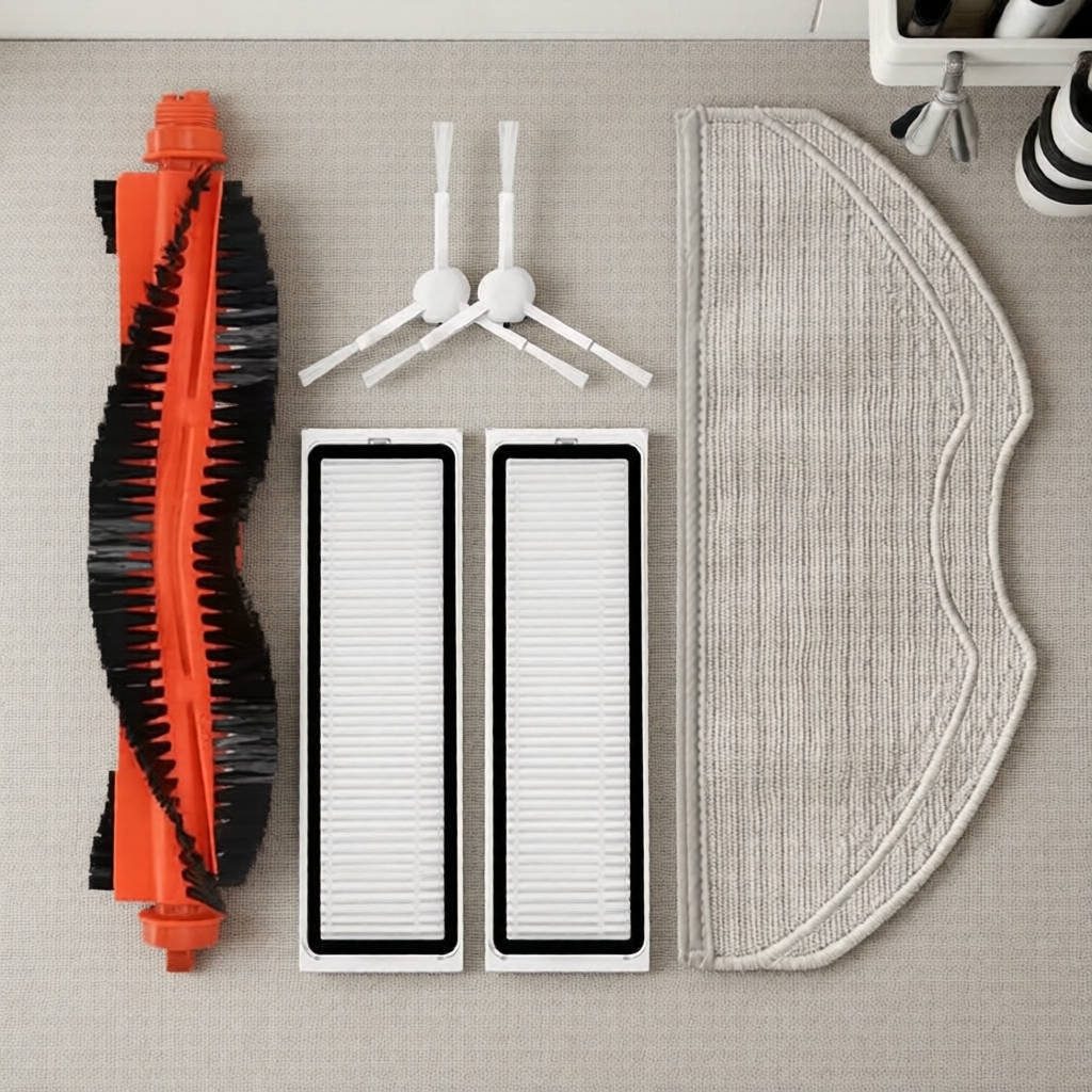 Kit de Reposição para Aspirador de Pó e Mop Xiaomi S40C E101/S40 OV81/H40 OV51, Acessórios de Limpeza de Piso