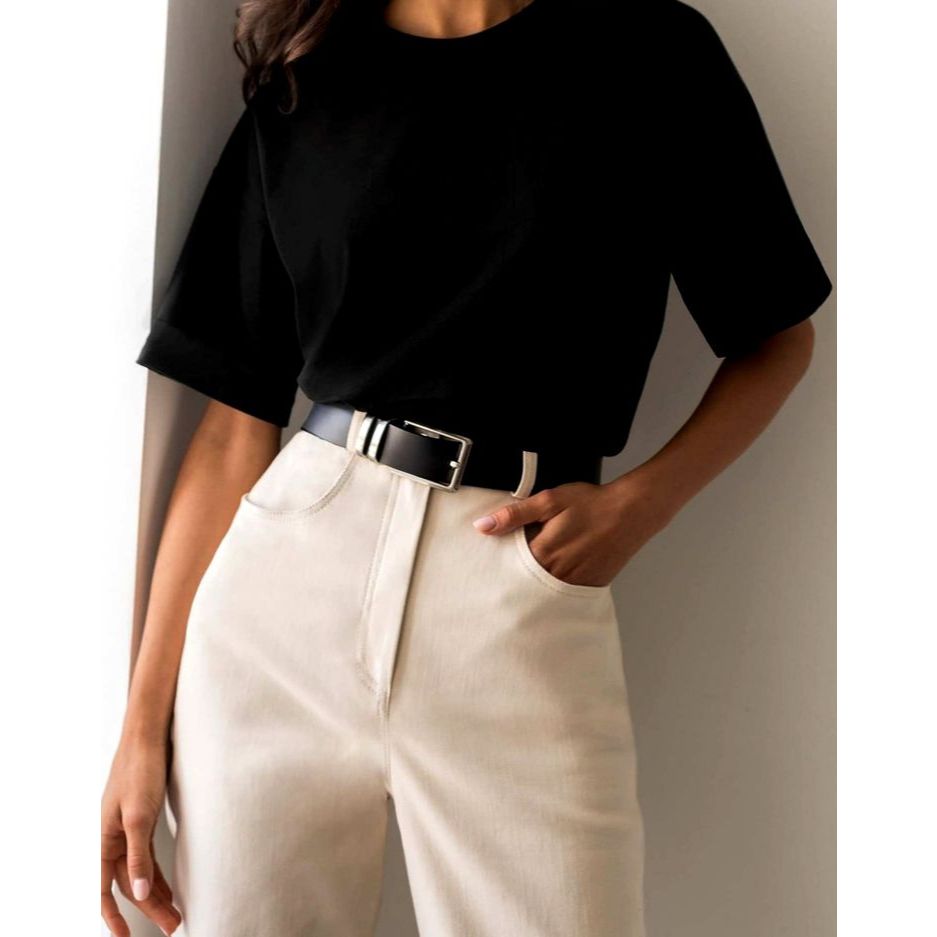Camiseta 100% Algodão Lisa de Alta Qualidade Camisa Fio 30.1 Premium Blusa Perfeita para Dia Dia