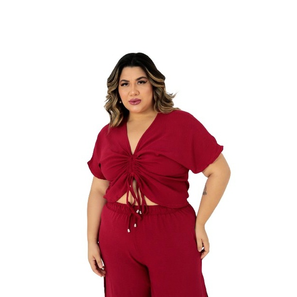 Calça Pantalona Feminina Cintura Alta Sofisticada, Perfeita para o Dia a Dia e Eventos Informais 07