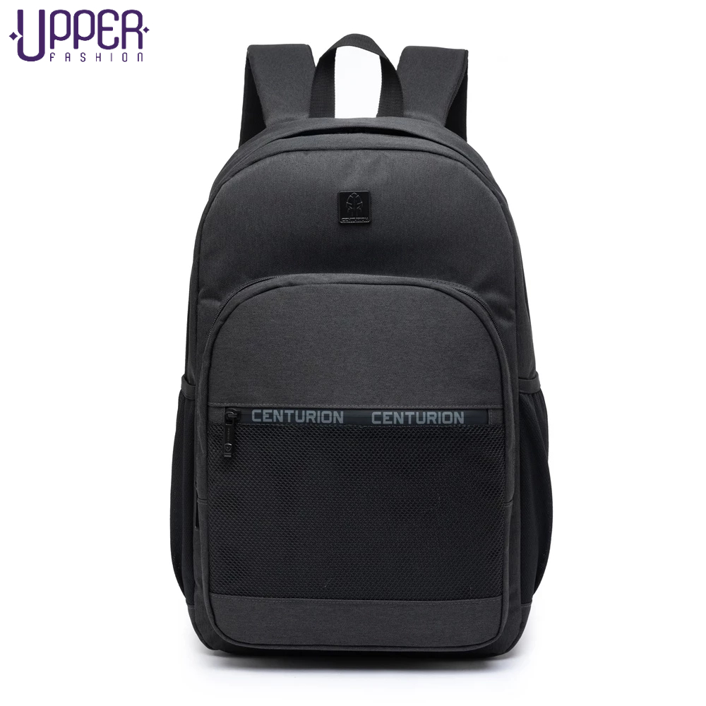 Mochila Centurion Moda Masculina Preta Resistente Original Espaçoso Trabalho Notebook Faculdade