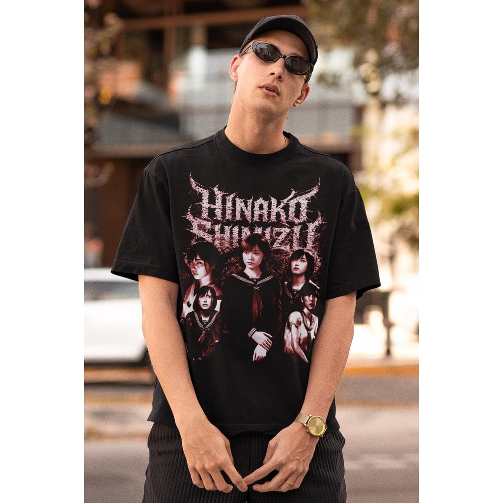 Camiseta Hinako Silence Hill Horror Videogame Death Metal Gaming Bootleg Moderna Estilosa Fofa Tendência